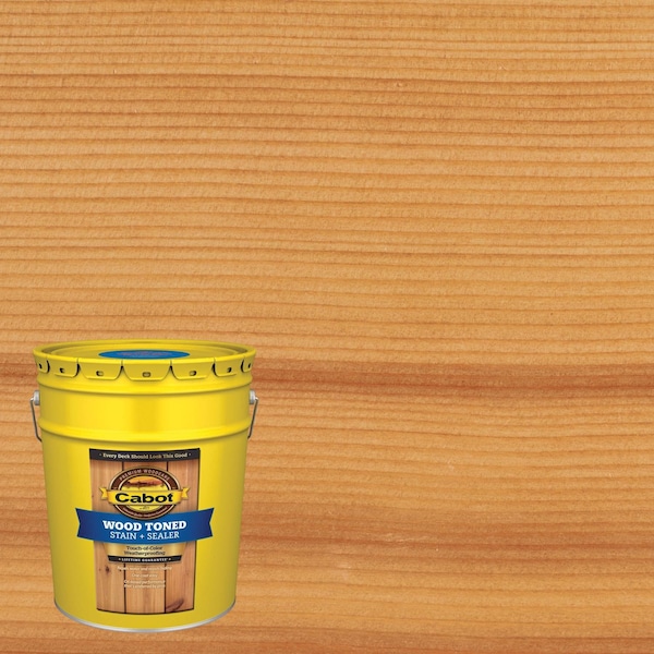 Cabot Cabot Wood Toned Low VOC Transparent Natural Oil-Based Deck and Siding Stain 5 gal 140.0019200.008 - main
